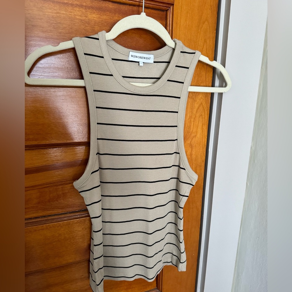 BNWOT WeWoreWhat Striped Tank